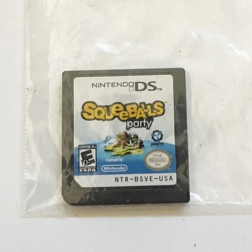 Squeeballs Party 70+ Mini-Games Nintendo DS Video Game No‎ Case